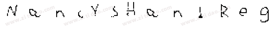 NancysHand Regular字体转换